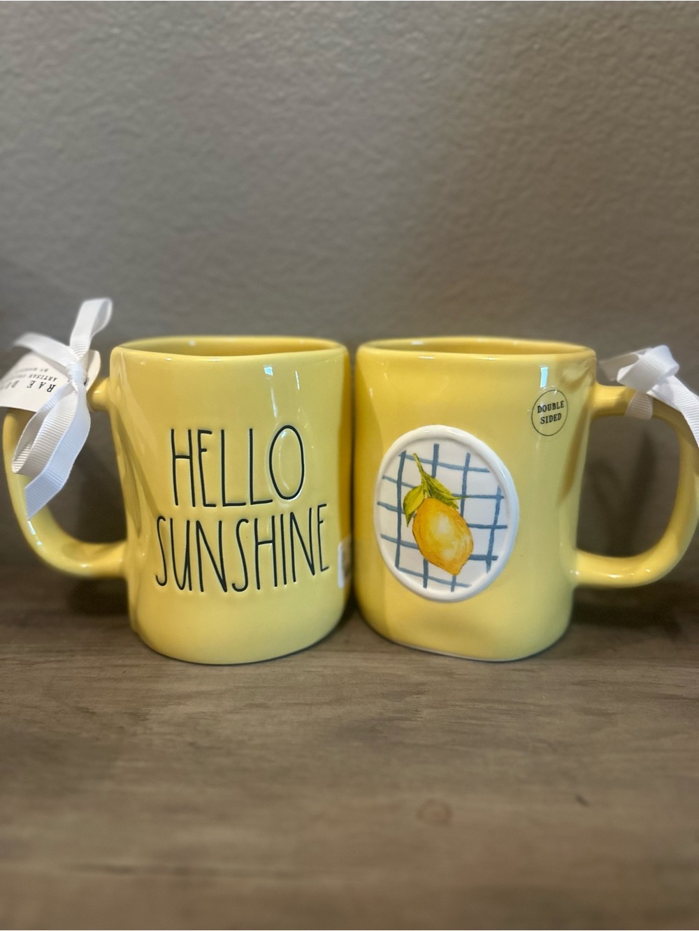 Rae Dunn Hello Sunshine Lemon Mug